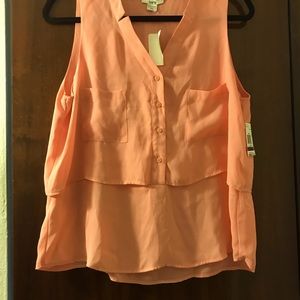 2x20👗👚❤️🔥 Sleeveless top! NWT 2x20👗👚❤️🔥